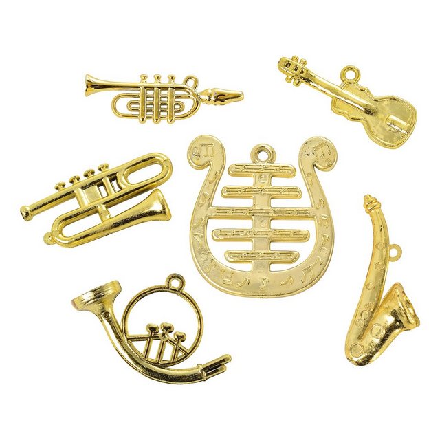 Bild von VBS Dekofigur Musikinstrumente (6 St), 6 Stück