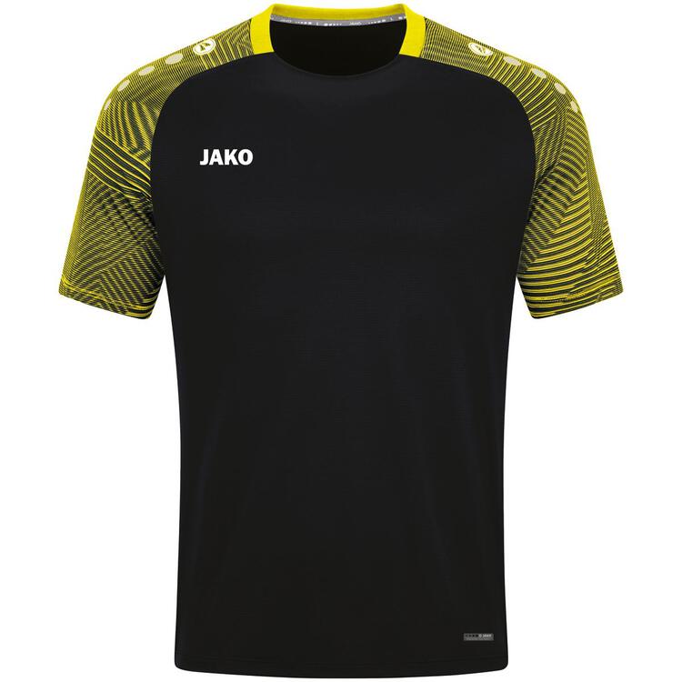 Bild von JAKO Performance T-Shirt Herren schwarz/soft yellow XXL