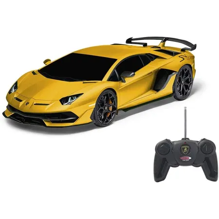 Bild von Jamara Lamborghini Aventador SVJ 1:24 gelb 40 MHz - Sportwagen - Elektromotor - 1:24 - Betriebsbereit (RTR) - Gelb - Junge (405187)