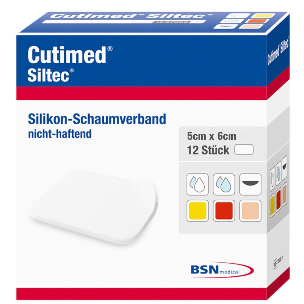 Bild von Cutimed® Siltec 5 cm x 6 cm