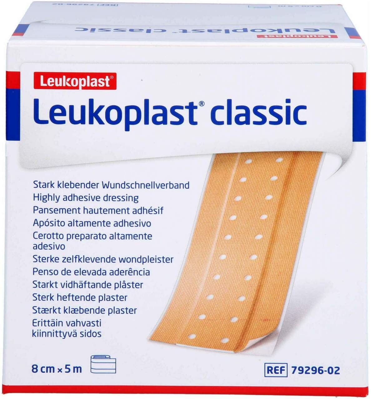 Bild von LEUKOPLAST Classic Pflaster 8 cmx5 m Rolle - Pflaster
