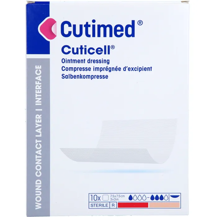 Bild von BSN, Wundversorgung, CUTIMED Cuticell 7.5x7.5cm transparen 10 (225.62 ml)