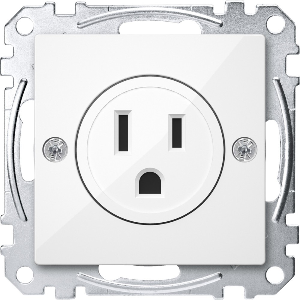 Bild von Merten, Steckdose, Steckdose 1f polws glz System M UP IP20 MEG2151-0319