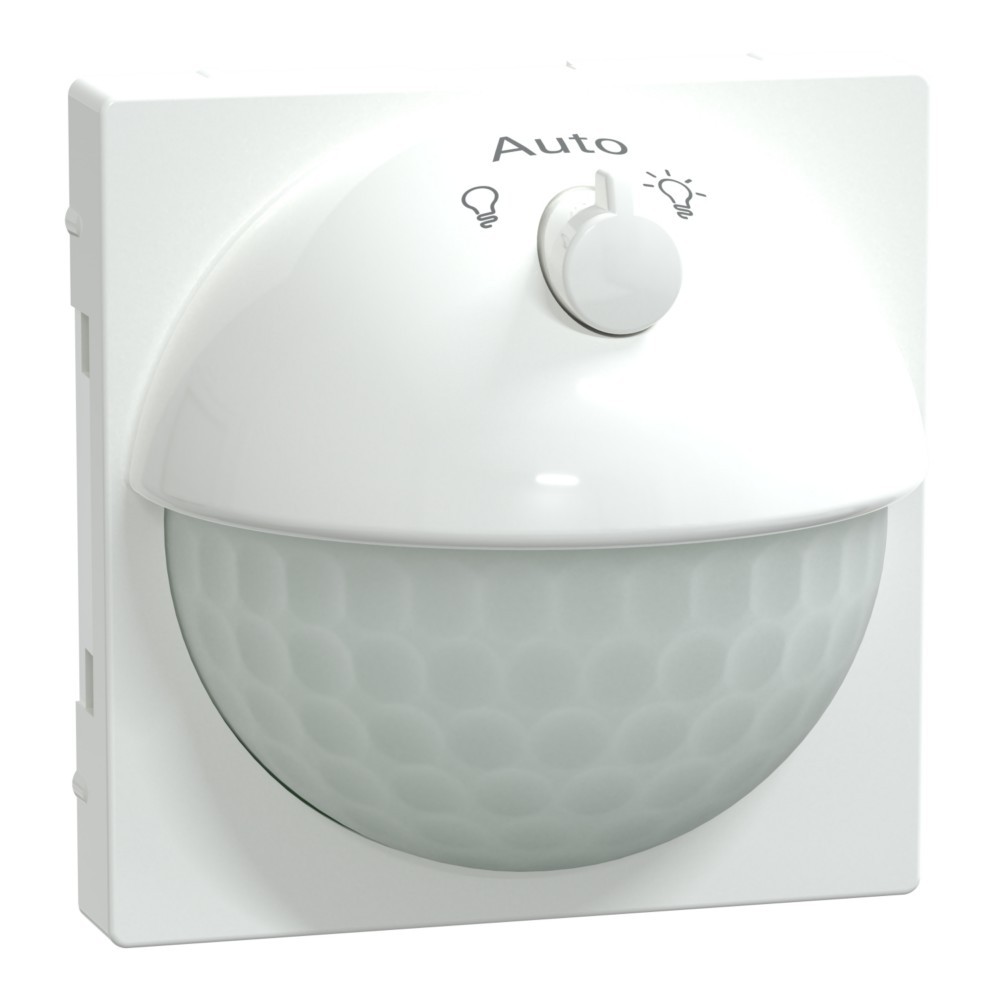 Bild von Schneider Electric Merten MEG5711-0325 ARGUS 180 UP Sensor-Modul mit Schalter Für System M Bewegungsmelder für den Innenbereich mit Unterkriechschutz, Aktivweiß Glänzend