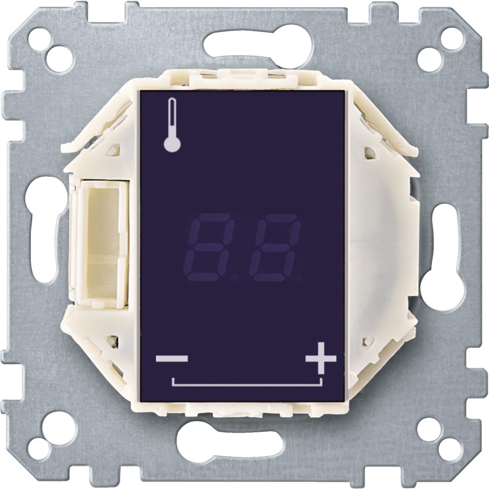 Bild von Schneider Electric Merten MEG5775-0000 Universal Temperaturregler-Einsatz mit Touch-Display, Unterputz