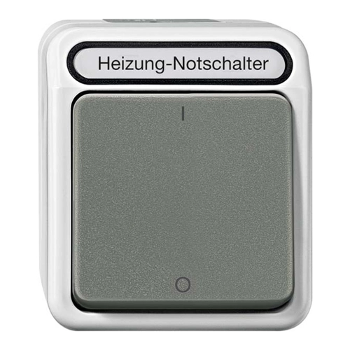 Bild von Merten Heizungs-Notschalter lichtgrau MEG3643-8029