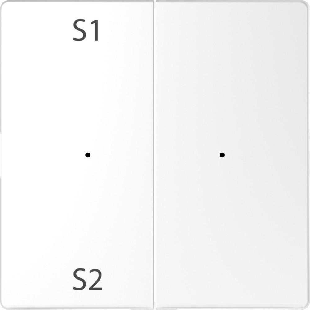 Bild von Merten, Zubehör Schalterprogramm, Wippen für Taster-Modul 2fach (Szene1/2, MEG5226-6035