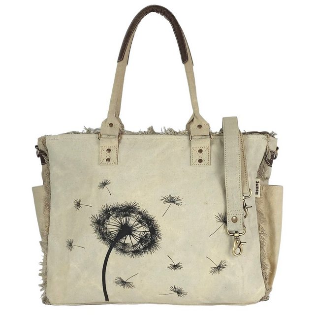 Bild von Sunsa Nachhaltige Strandtasche/Weekender Vintage Schultertasche/ Sporttasche Geschenkideen für Frauen enthält recyceltes Material