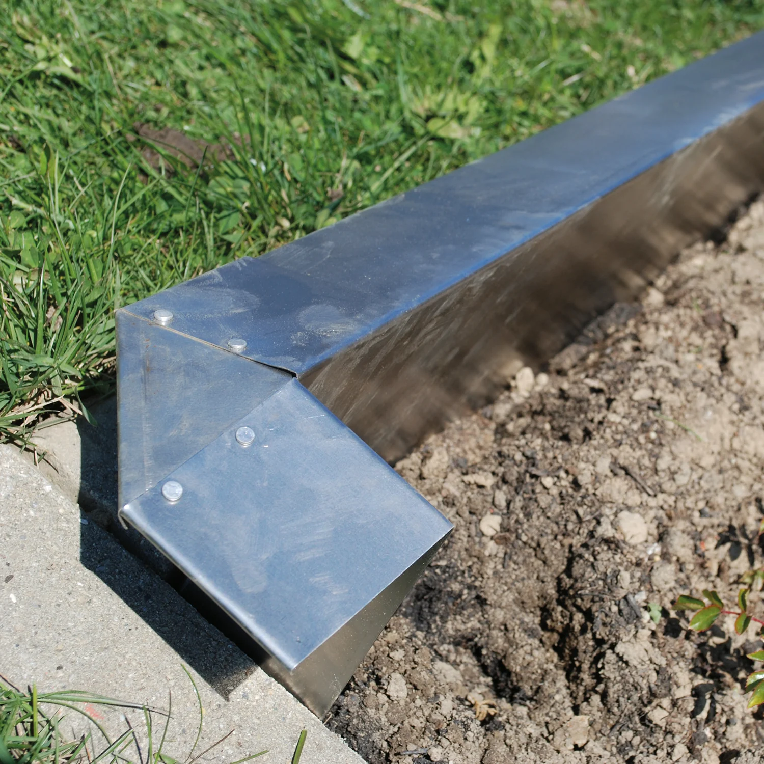 Bild von bellissa Schneckenblech Setartikel 100 x 20 cm corten