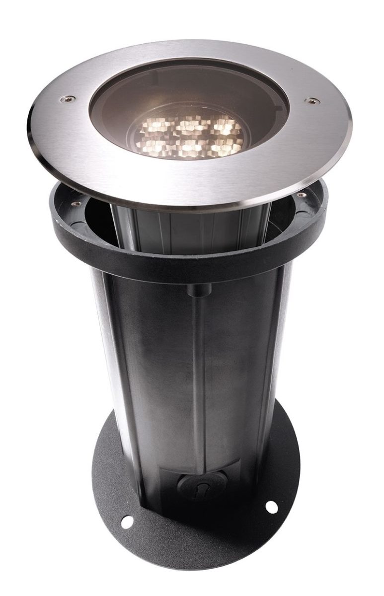 Bild von Deko Light Soft Flex 7 Bodeneinbaustrahler Außen LED silber IP67 480lm 3000K >80 Ra 17° Modern