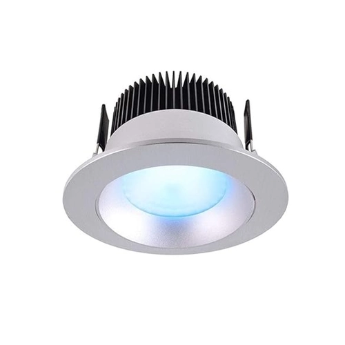 Bild von LED Deckeneinbauleuchte COB94 in Silber RGBW 16W 710lm