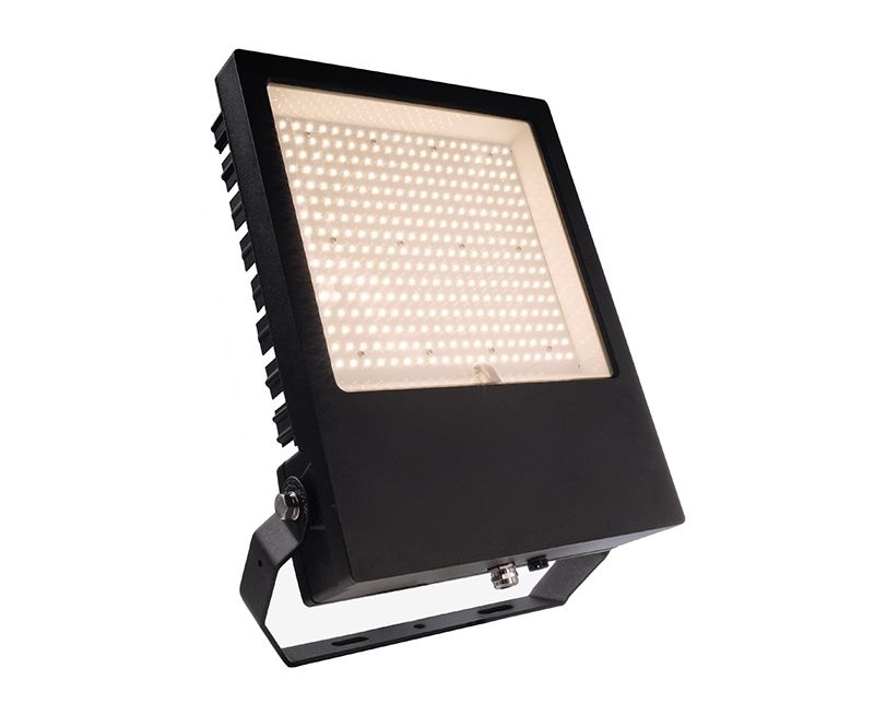 Bild von KapegoLED Boden- / Wand- / Deckenleuchte Atik, 220-240V AC/50-60Hz, 240W, schwarz, 3000K