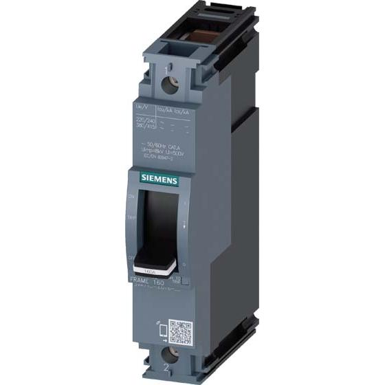 Bild von Siemens 3VA1163-5ED16-0AA0 Leistungsschalter 1 St. Einstellbereich (Strom): 63 - 63A Schaltspannung