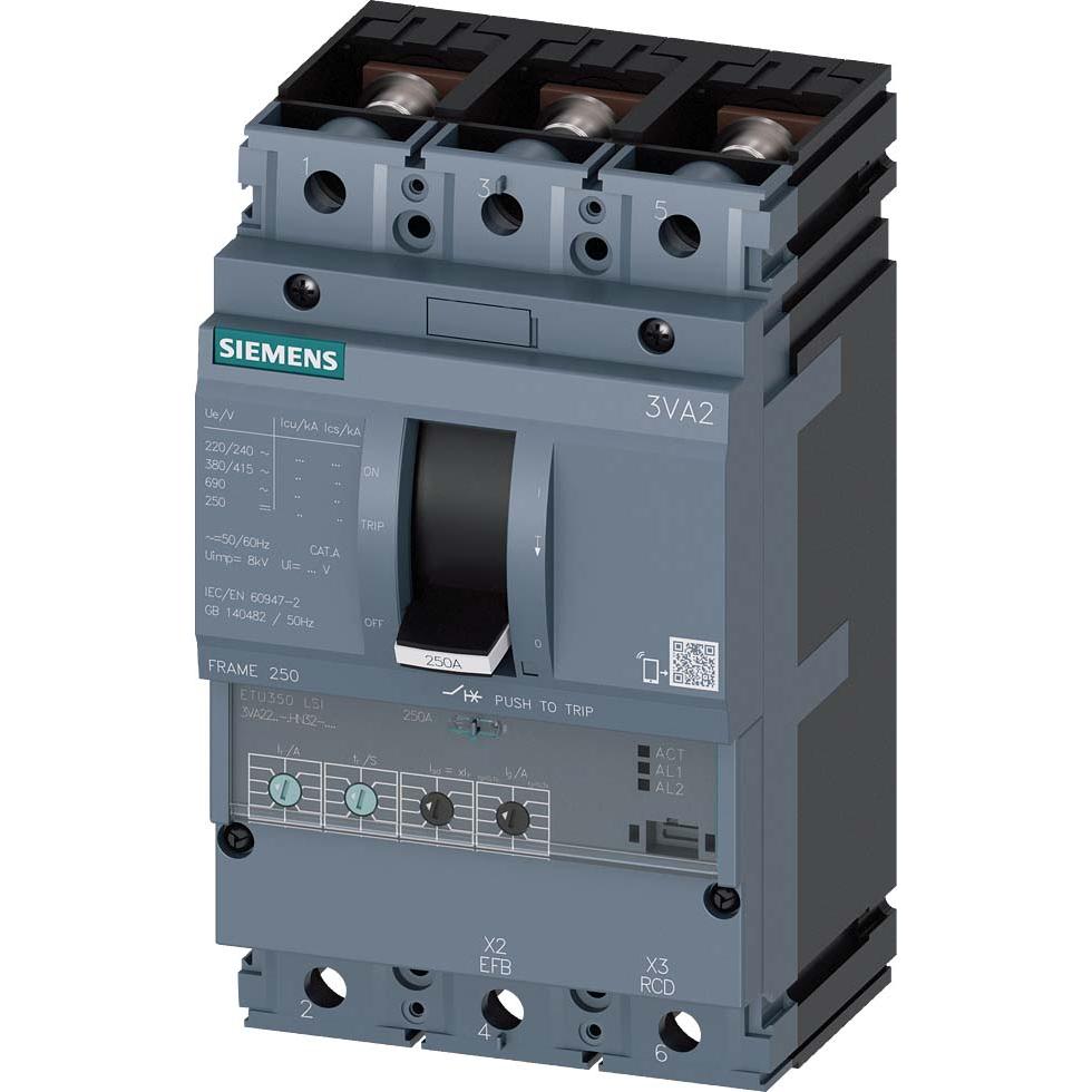 Bild von Siemens 3VA2225-0HN32-0AA0 Leistungsschalter 1St.