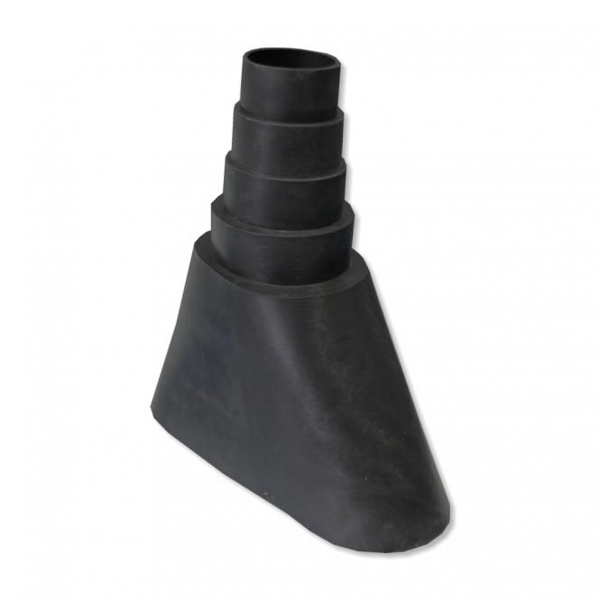 Bild von Neopren Elastic Montagestutzen schwarz