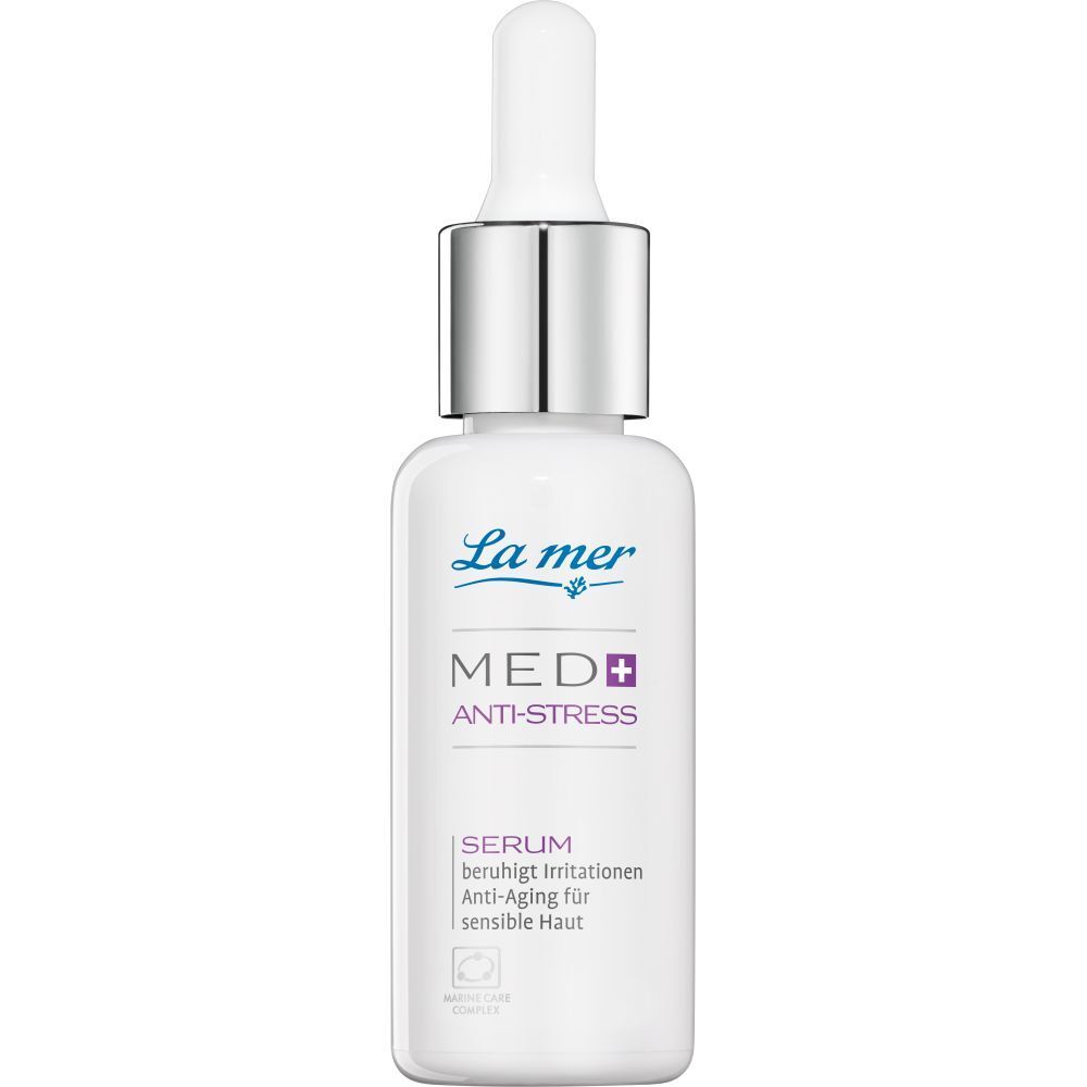 Bild von La mer MED+ Anti-Stress Serum - Intensive Feuchtigkeit für gestresste und irritierte Haut - Schutz vor lichtbedingter Hautalterung- Mit Sheabutteröl - Mildert Rötungen und Hautirritationen - 30 ml