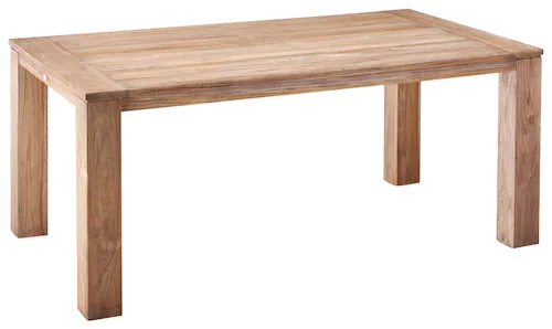 Bild von BEST Gartentisch Moretti braun rechteckig 180,0 x 100,0 x 75,0 cm
