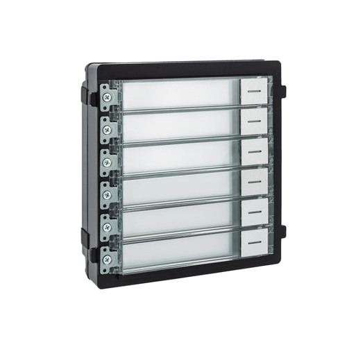 Bild von Klingeltasten-Modul (6 Tasten) für Türsprechanlage - TVHS20020