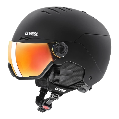 Bild von uvex Wanted Visor Skihelm (58-61 cm, 10 black matt)
