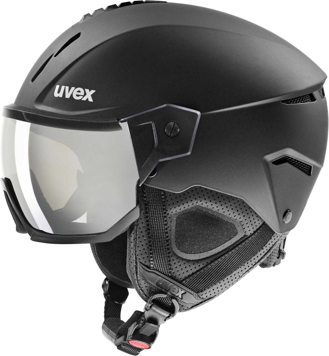 Bild von Uvex Skihelm Uvex Instinct Visor Skihelm Snowboardhelm black mat S566260