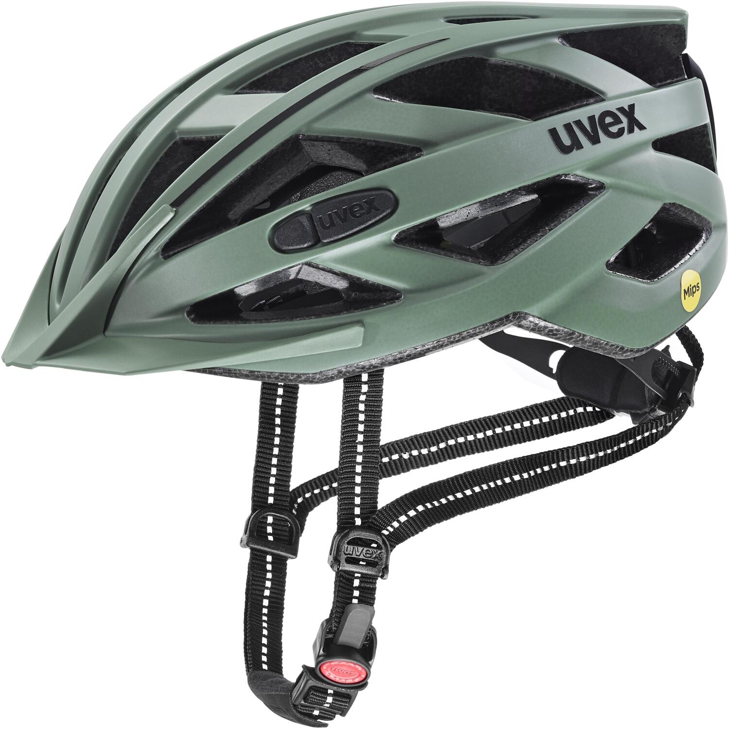 Bild von uvex city i-vo MIPS - leichter City-Helm für Damen und Herren - MIPS-Sysytem - waschbare Innenausstattung - moss green matt - 56-60 cm