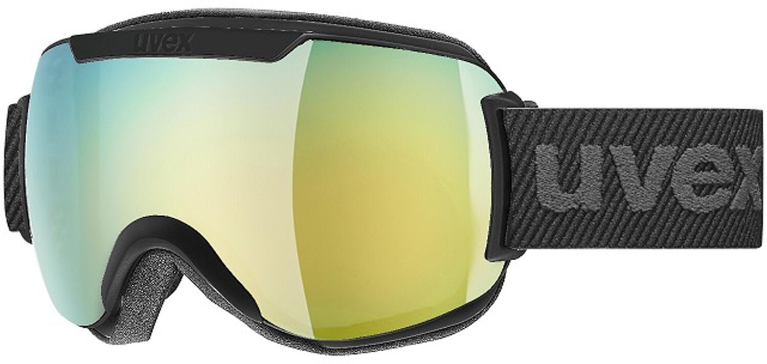 Bild von uvex Skibrille Downhill 2000 Full Mirror (2730 black, mirror orange (S2), blue)