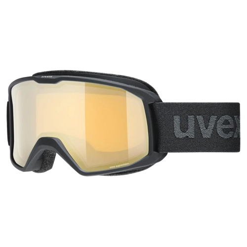 Bild von uvex Elemnt FM Skibrille (2230 black matt, mirror gold/lasergold lite (S2))