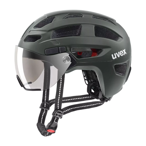 Bild von uvex Finale Visor Fahrradhelm (56-61 cm, 12 jade/black matt)