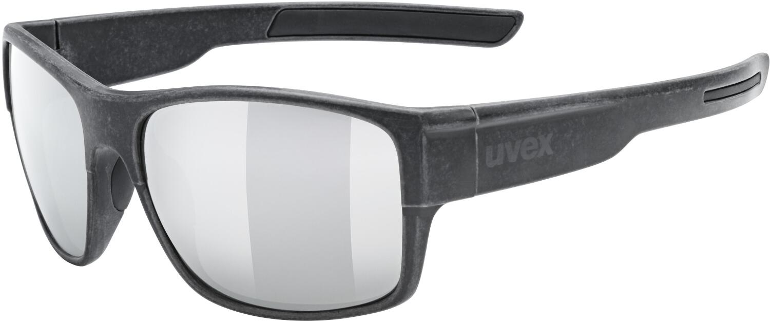 Bild von uvex Unisex – Erwachsene, esntl urban Sonnenbrille, black matt/mirror silver, one size