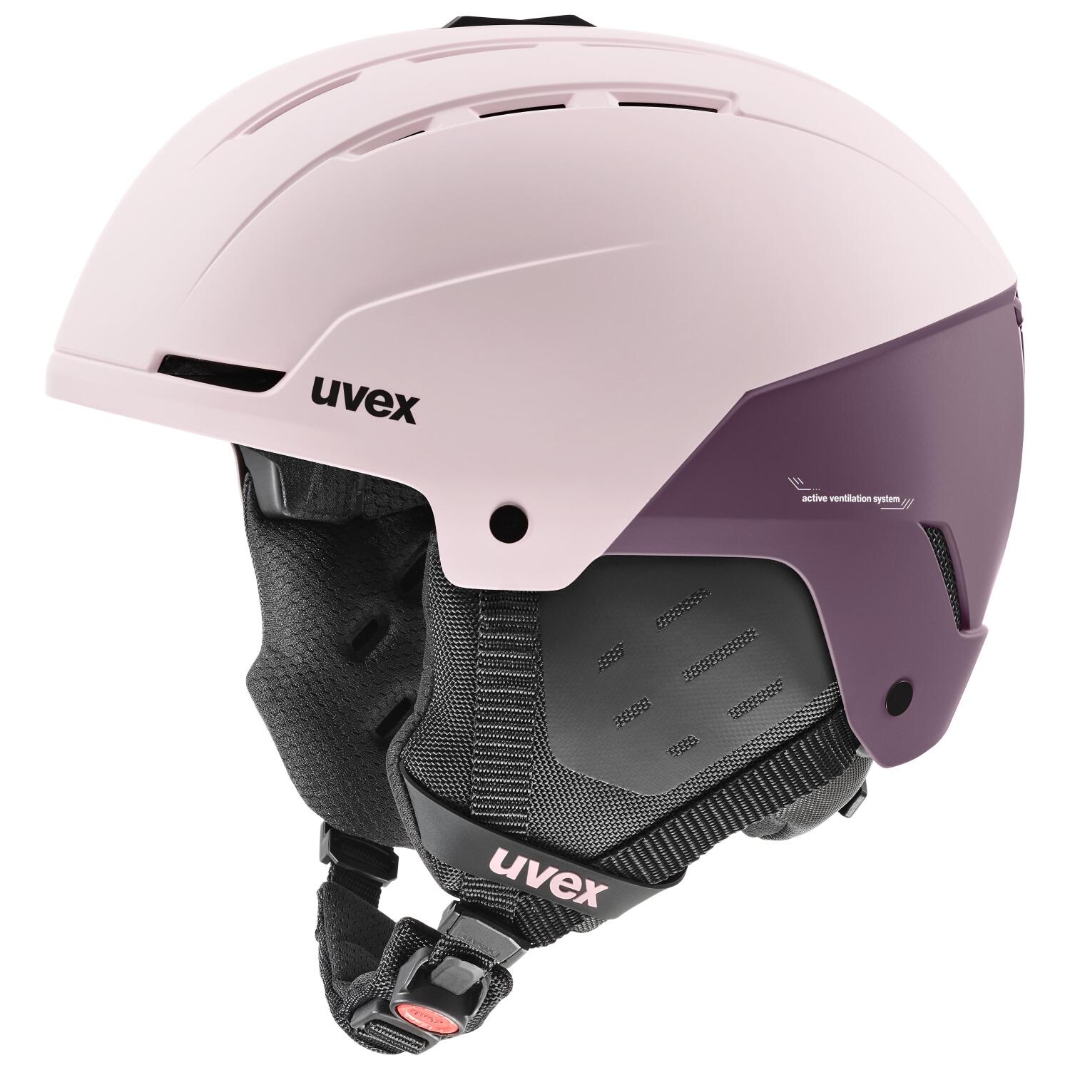 Bild von uvex Stance Skihelm (54-58 cm, 18 powder/plum matt)