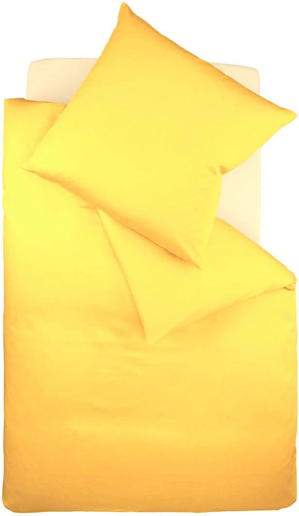 Bild von fleuresse Bettwäsche »Colours«, in weicher Interlock Jersey Qualität aus 100% Baumwolle, Bett- und Kopfkissenbezug mit Reißverschluss, STANDARD 100 by OEKO-TEX® zertifiziert