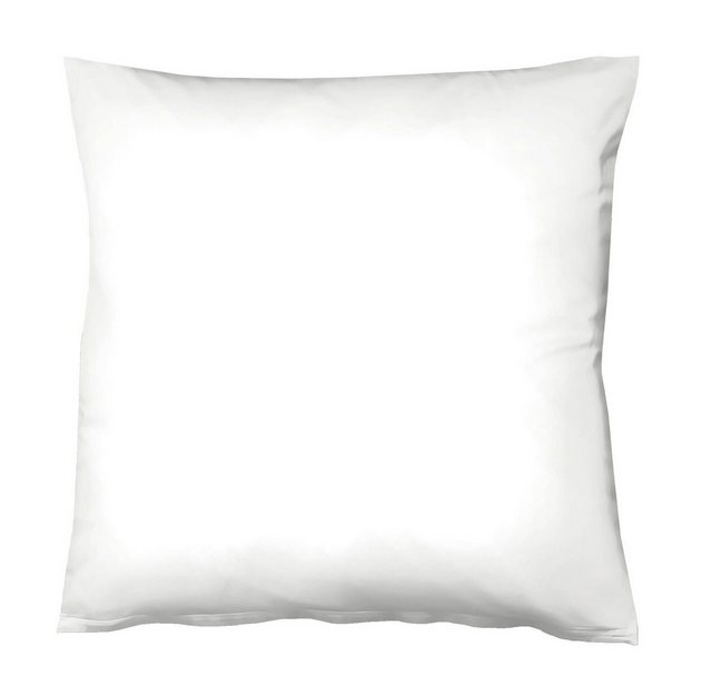 Bild von 2 Stück Fleuresse Mako-Satin Kissenbezüge 40x40 cm uni einfarbig mit RV DP