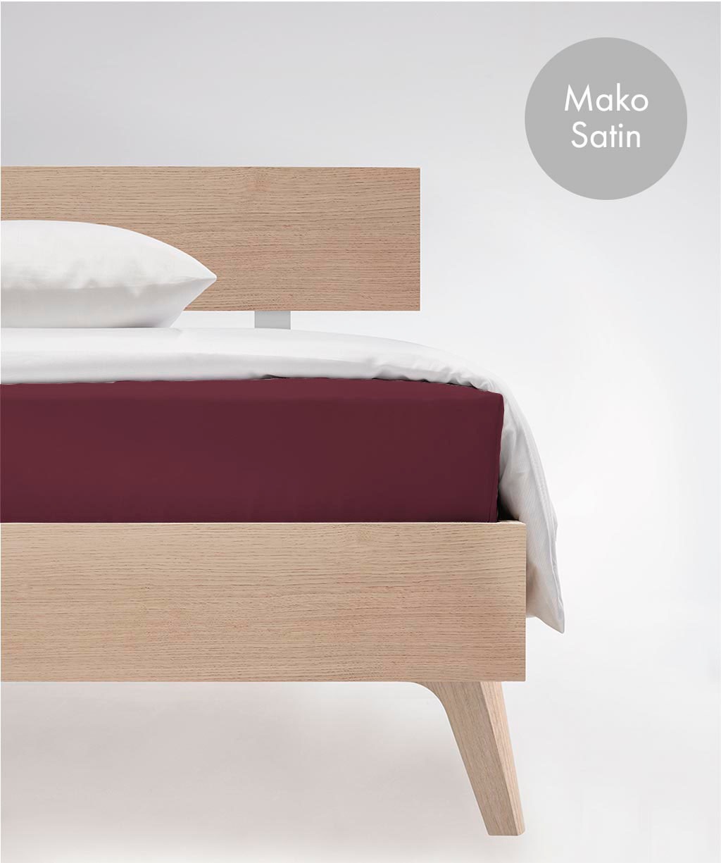 Bild von fleuresse Spannbettlaken Colours in Gr. 90x200, 140x200 oder 180x200 cm, Mako-Satin, Gummizug: rundum, (1 Stück), Mako Satin, für Matratzen bis 23 cm Höhe, Bettlaken, Spannbetttuch