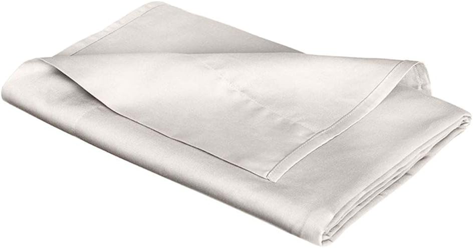 Bild von fleuresse L Uni-Colours-Bettlaken, Mako-Satin, Porzellan, 220 x 260