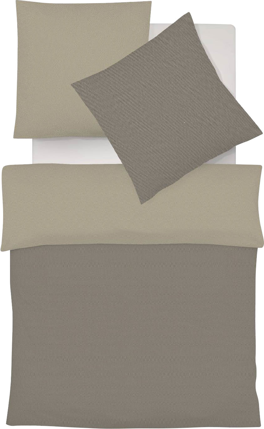 Bild von fleuresse Wendebettwäsche Lech W 4158, Flanell, 2 teilig, Edelflanell, Baumwolle, in Gr. 135x200, 155x220, 200x200cm