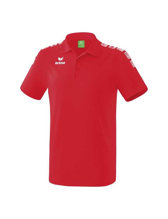Bild von Erima Essential 5-C Poloshirt Kinder rot/wei? 2111902 Gr. 152