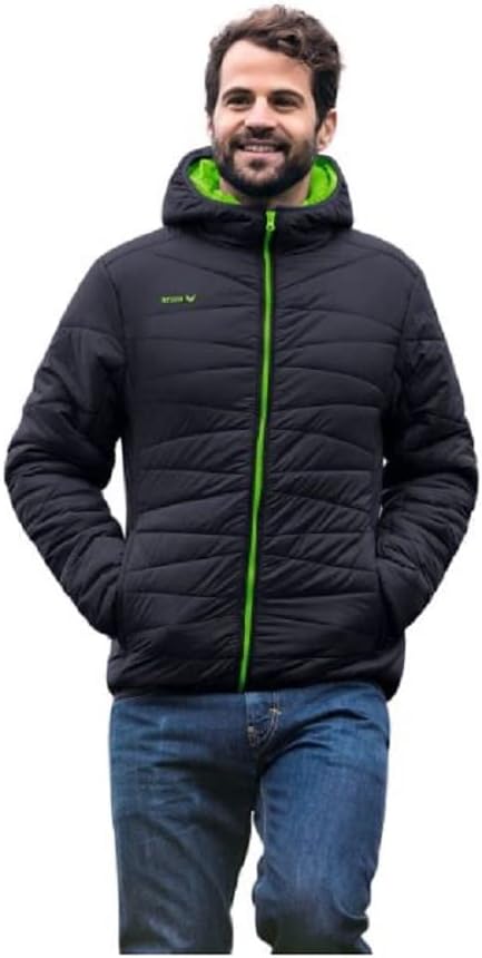 Bild von ERIMA Kinder Steppjacke, schwarz, 152, 2061903