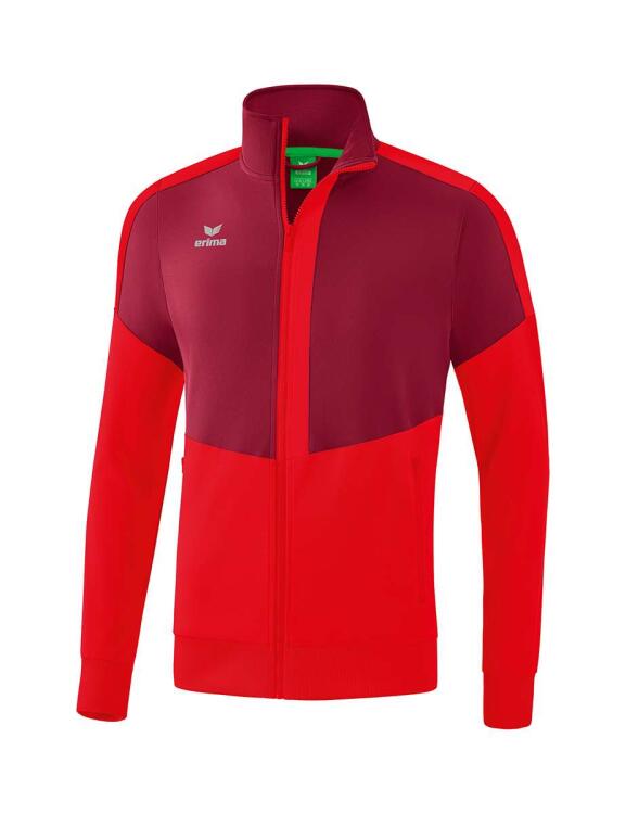 Bild von Erima Squad Worker Jacke bordeaux/rot Kinder 1032028 Gr. 140