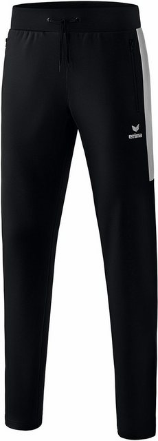 Bild von Erima Kinder Squad Arbeits Trainingshose, schwarz/Silver Grey, 164