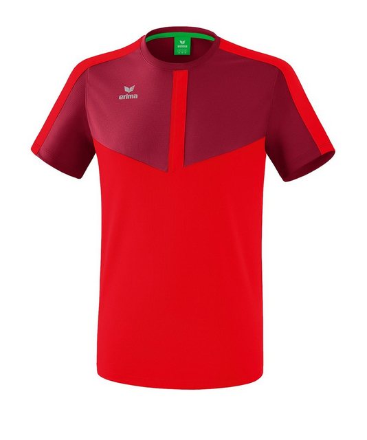 Bild von Erima Kinder Squad Funktions T-Shirt, Bordeaux/rot, 140