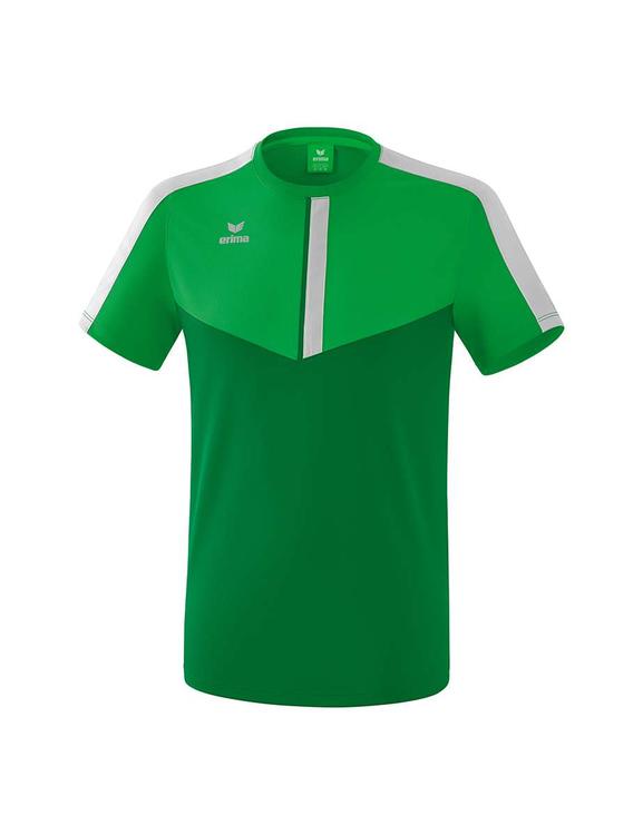 Bild von Erima Herren Squad Funktions T-Shirt, fern Green/smaragd/Silver Grey, XL