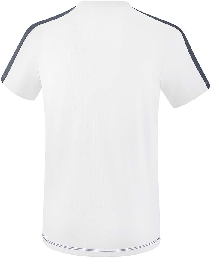 Bild von Erima Kinder Squad Funktions T-Shirt, weiß/Slate Grey/Bio Lime, 164