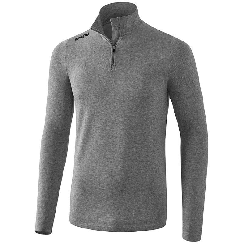 Bild von Erima Herren Pullover Basic Rollkragen, Grau Melange, XXL, 2332001