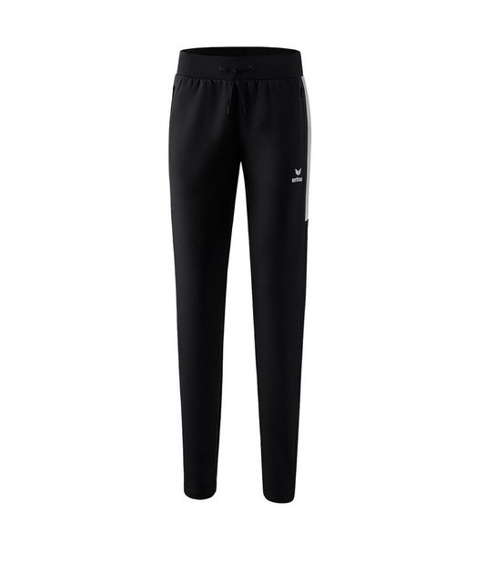 Bild von Erima Damen Squad Arbeits Trainingshose, Schwarz/Silver Grey, 44 EU