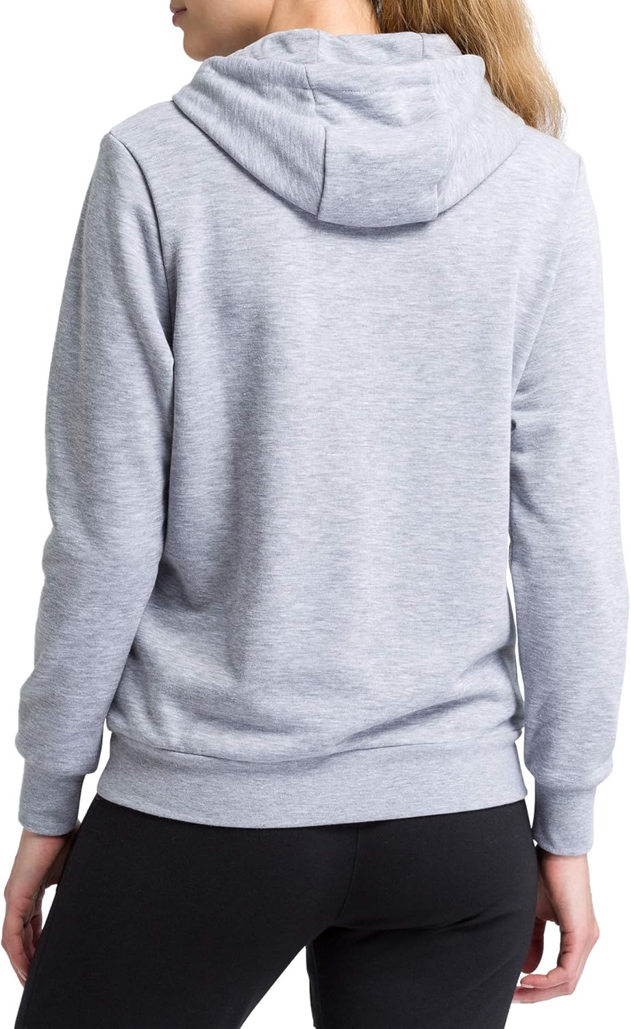 Bild von Erima Damen Basic Kapuzen Sweatshirt, Schwarz, 34