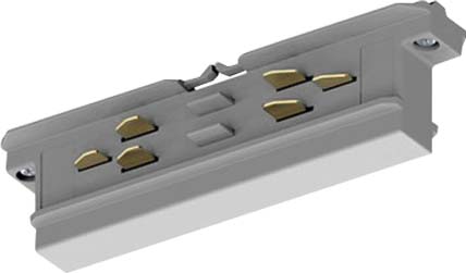 Bild von LTS Licht&Leuchten Längsverbinder grau ST-IE/9003 GR - 660270