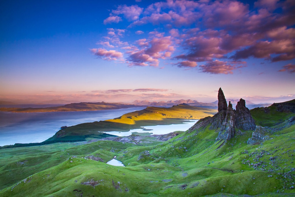 Bild von Papermoon Fototapete "Hochland Schottland"