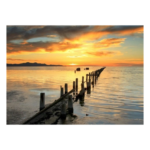 Bild von Papermoon Fototapete „Great Salt Lake Sunset“