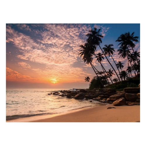 Bild von Papermoon Fototapete Palm Beach Sri Lanka - Ihr neuer Blickfang für die Wände