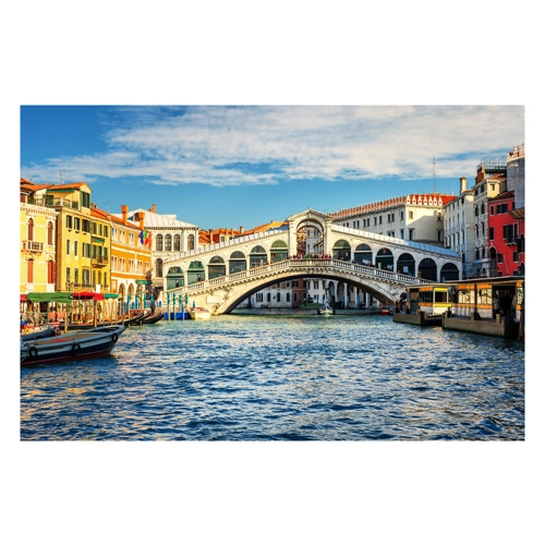 Bild von Papermoon Fototapete Grand Canal and Rialto Bridge